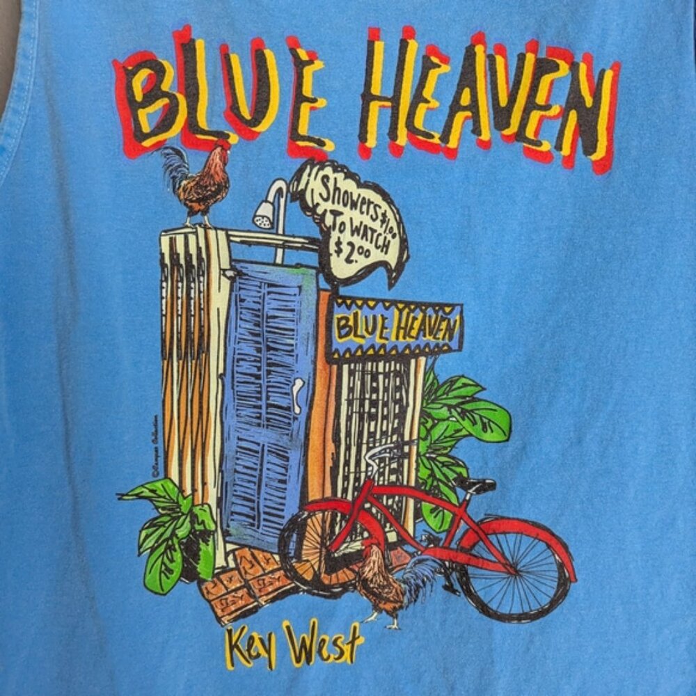 Comfort Colors Light Blue Tank Top